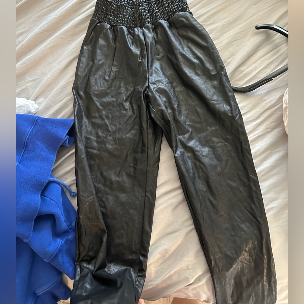 Leather pants